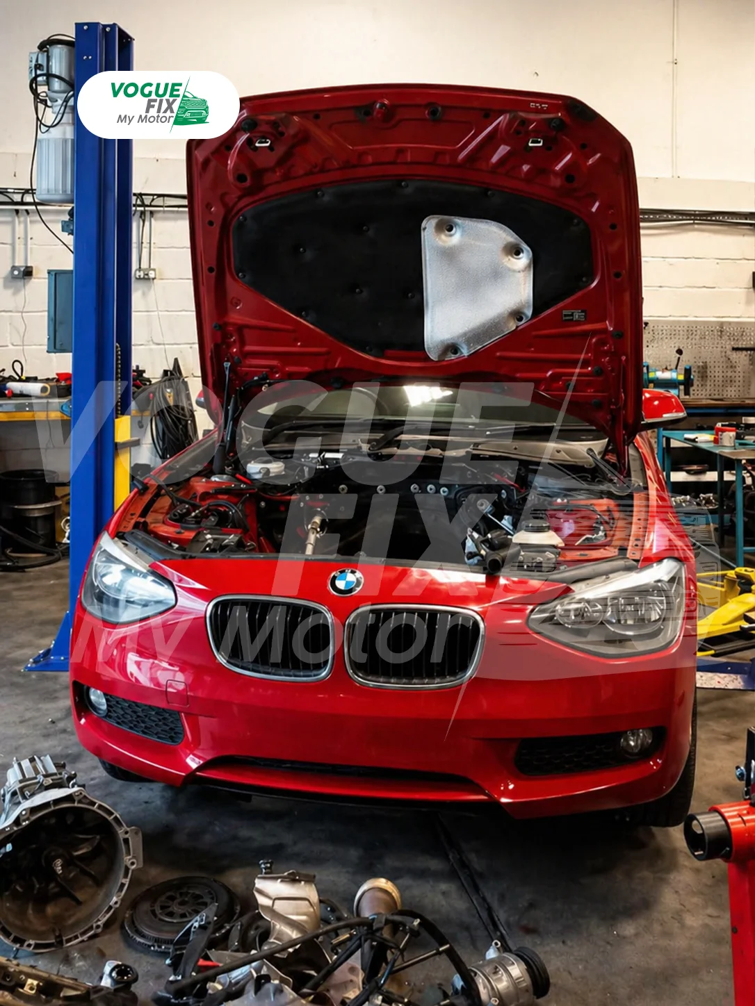 Engine repair work at Vogue Fix My Motor workshop, Grays Essex — photo 12